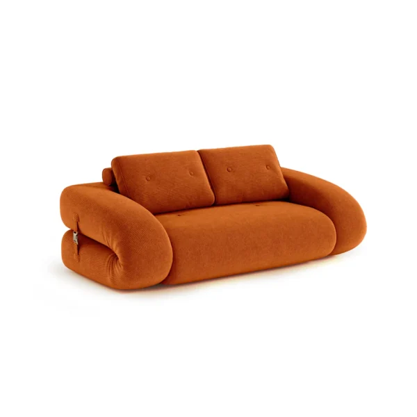 Double sofa Bed-Orange