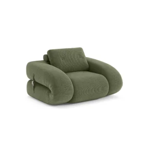 Single Sofa Bed-Forest Green 120cm