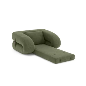 Single Sofa Bed-Forest Green 120cm