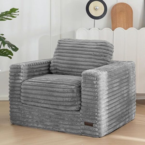 A modern casual lazy sofa with washable sponge, compressed & vacuum-packed. - Image 2