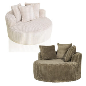 INS - Style Single - Person Round Compressed Fabric Sofa: Designer - Inspired Creative Small - Sized Sofa